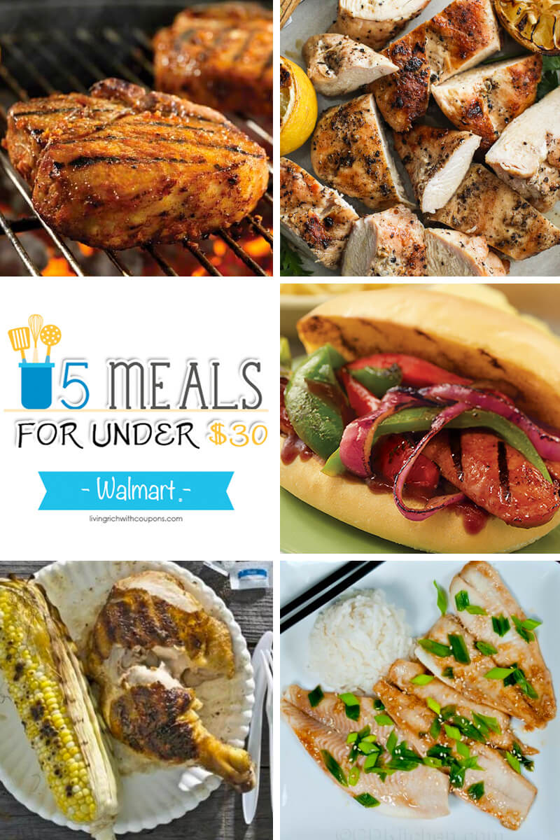 Free Weekly Meal Planning at Walmart