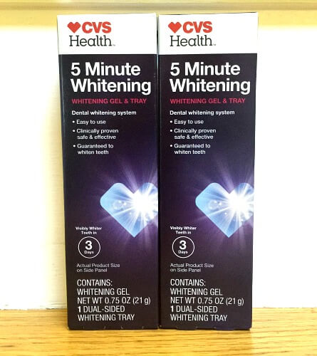 cvs 5 minute whitening