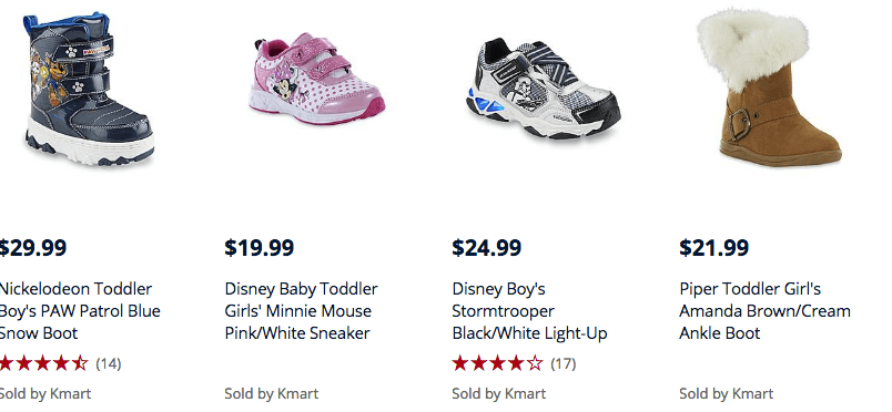 Kmart: Buy 1 Get 1 for $1 Kid's Shoes 