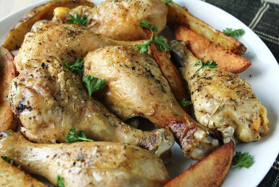 Simple Baked Chicken Drumsticks