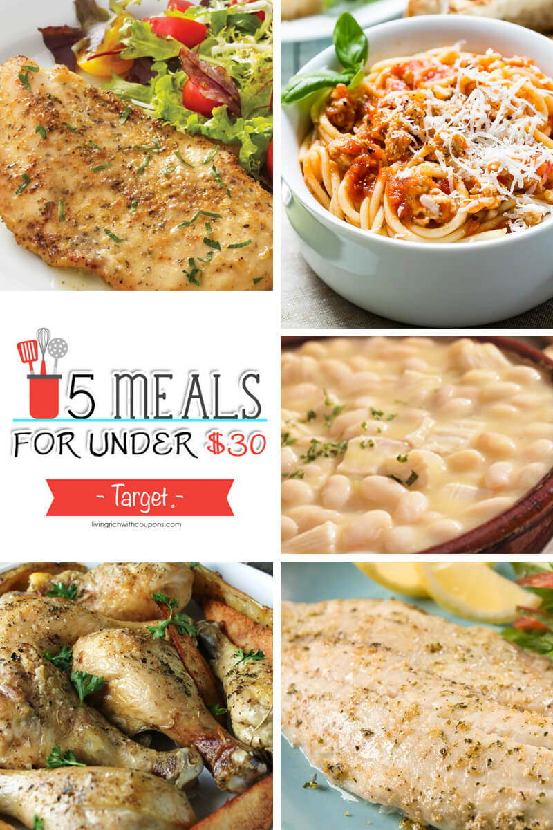 Free Weekly Meal Planning at Target