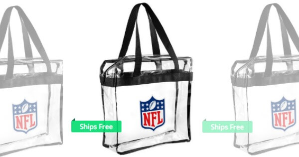 nfl clear bags