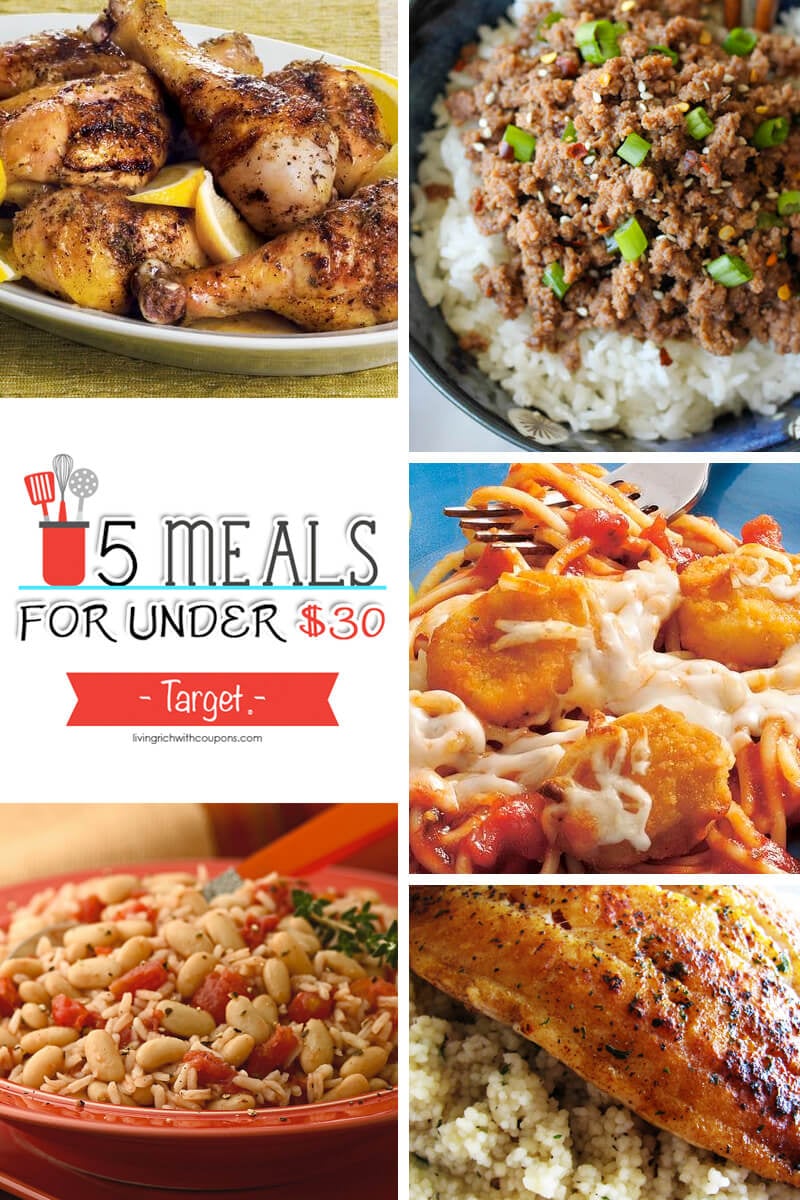 Free Weekly Meal Planning at Target