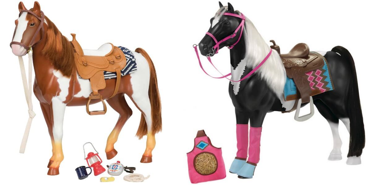 target stuffed horse