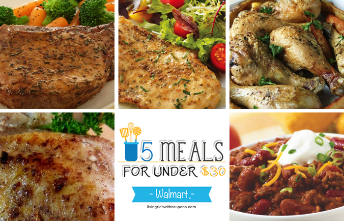 Free Weekly Meal Planning at Walmart