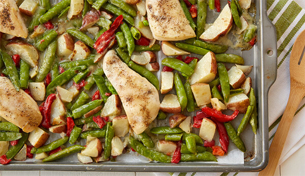 Chicken and Vegetables Sheet-Pan Meal copy