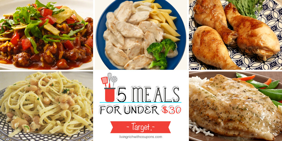 Free Weekly Meal Planning at Target