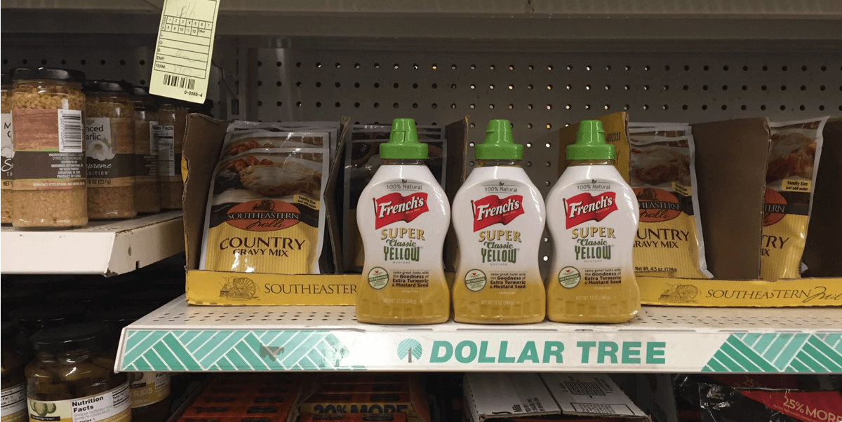 French's Super Classic Yellow Mustard Dollar Tree