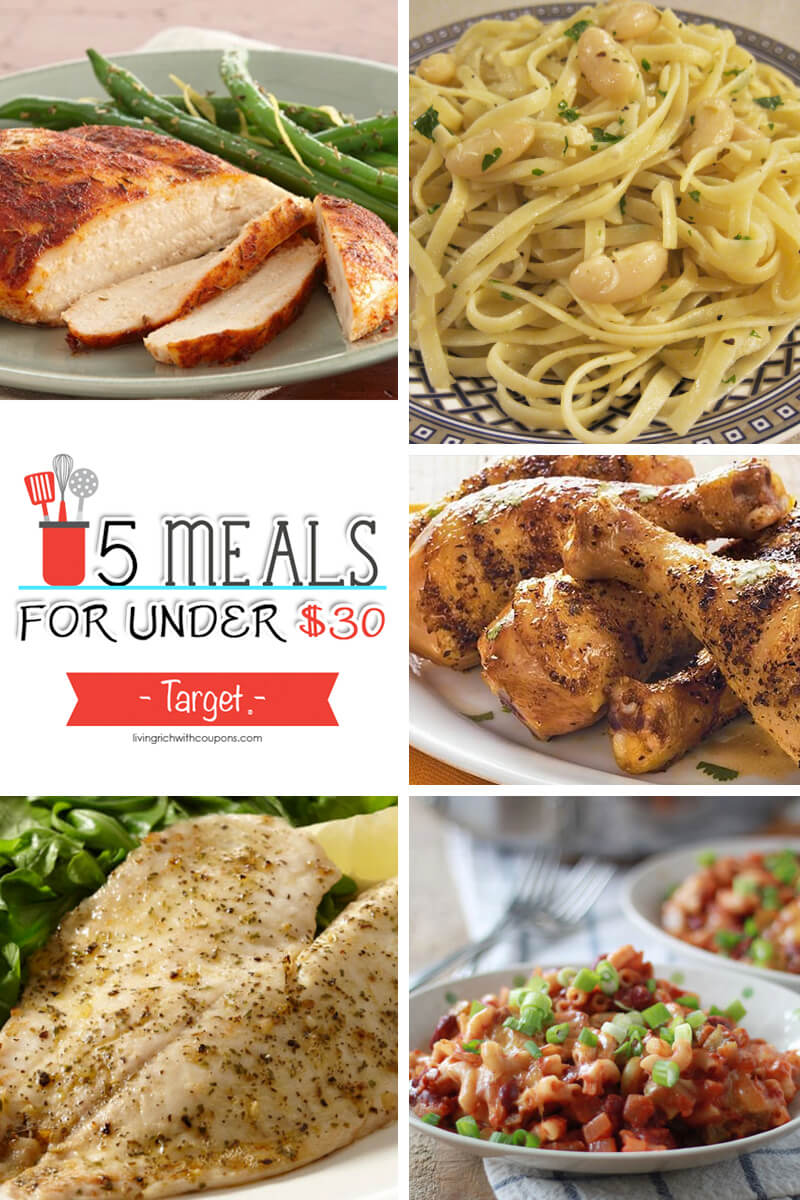 Free Weekly Meal Planning at Target