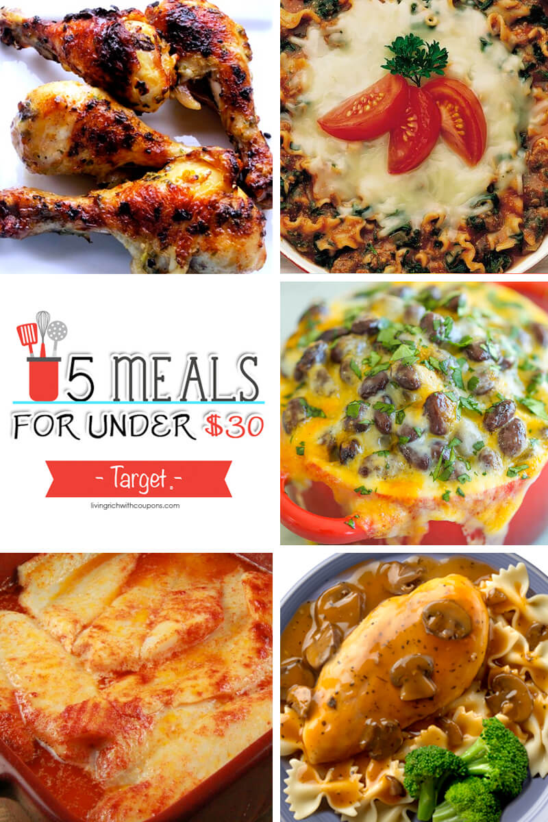 Free Weekly Meal Planning at Target