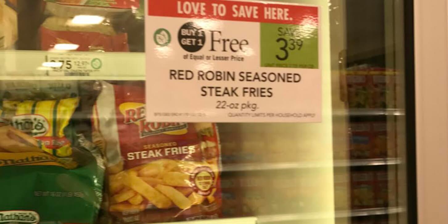 Red Robin Steak Fries, Seasoned « Discount Drug Mart