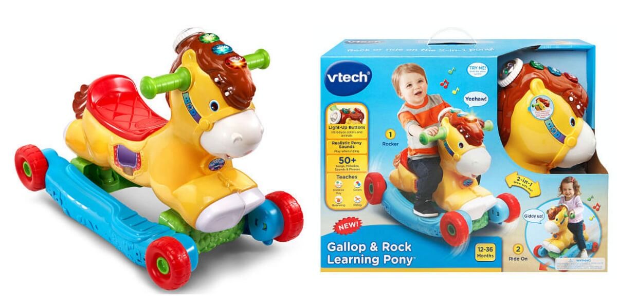 vtech gallop and rock learning pony walmart