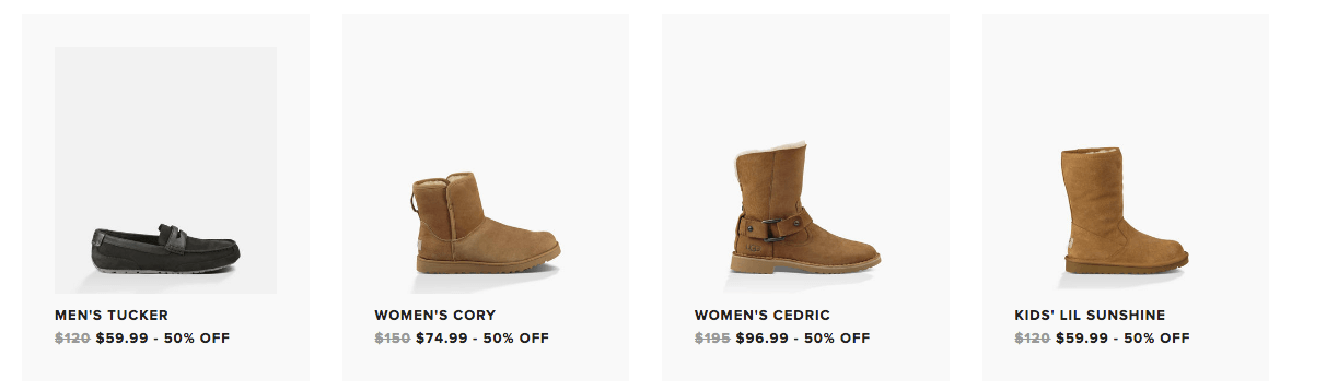 uggs 60 off