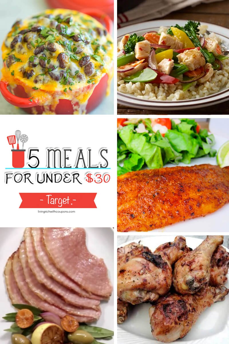 Free Weekly Meal Planning at Target