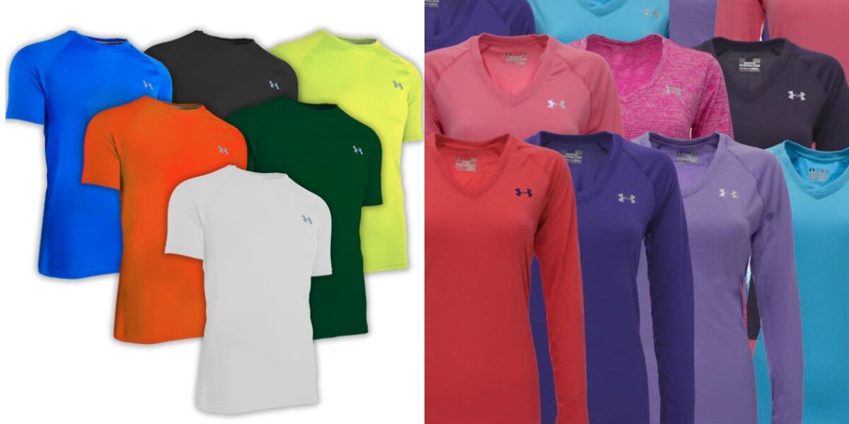 womens under armour shirts