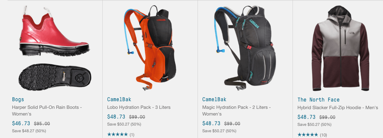 camelbak north face