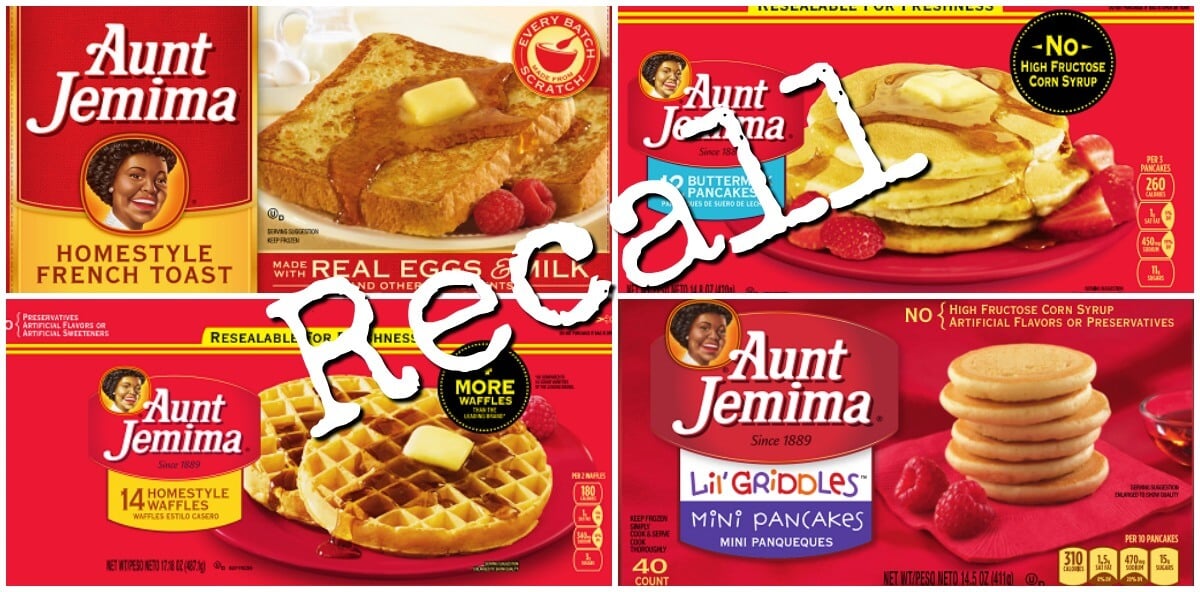 Pinnacle Foods Recalls Aunt Jemima Products Amid Concerns Of Listeria Contamination Living 