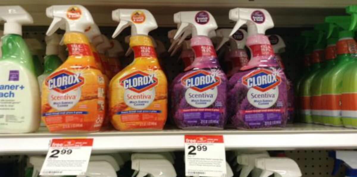 Clorox Scentiva Spray & PineSol Cleaner as Low as 0.78 at Target