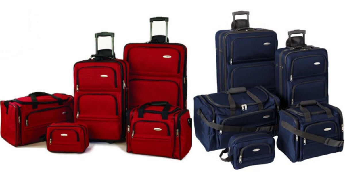 samsonite 5 piece nested luggage set