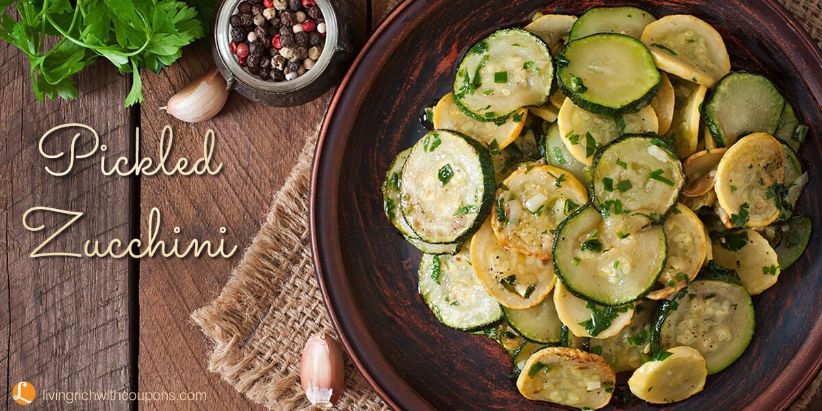 Pickled Zucchini