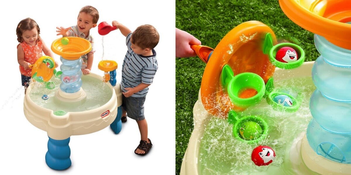 little tikes waterpark play table