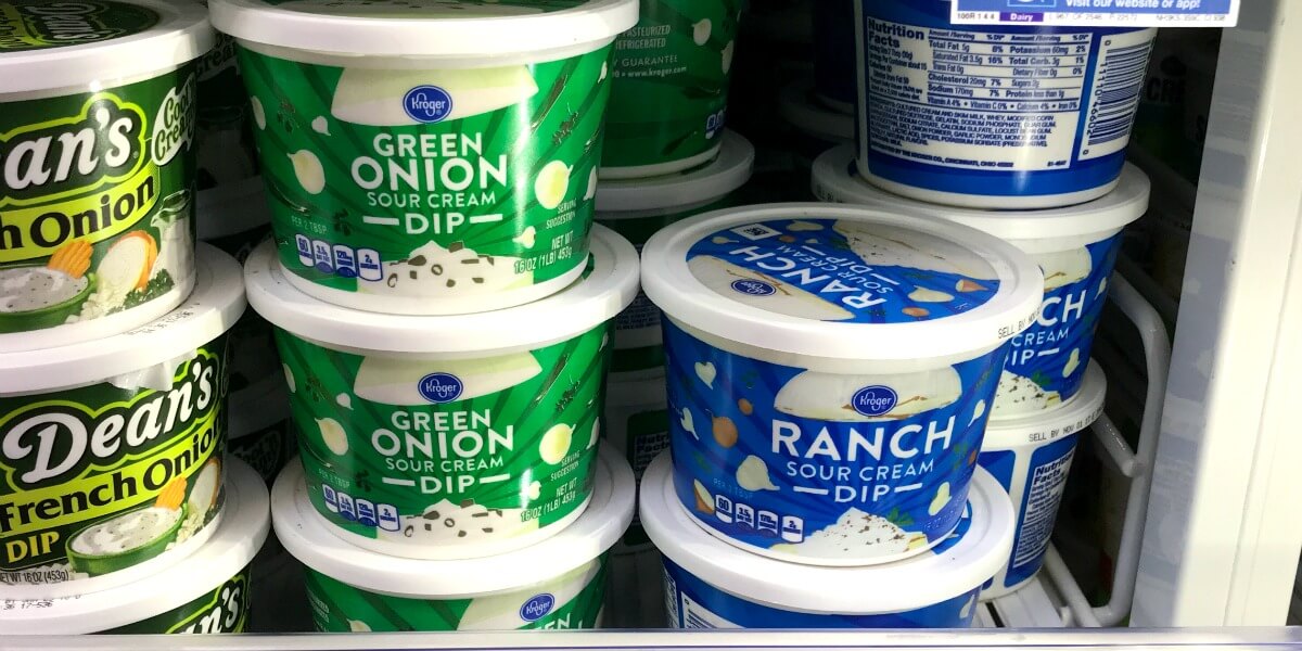 Kroger Sour Cream Cottage Cheese Or Dip Just 0 99 Living Rich