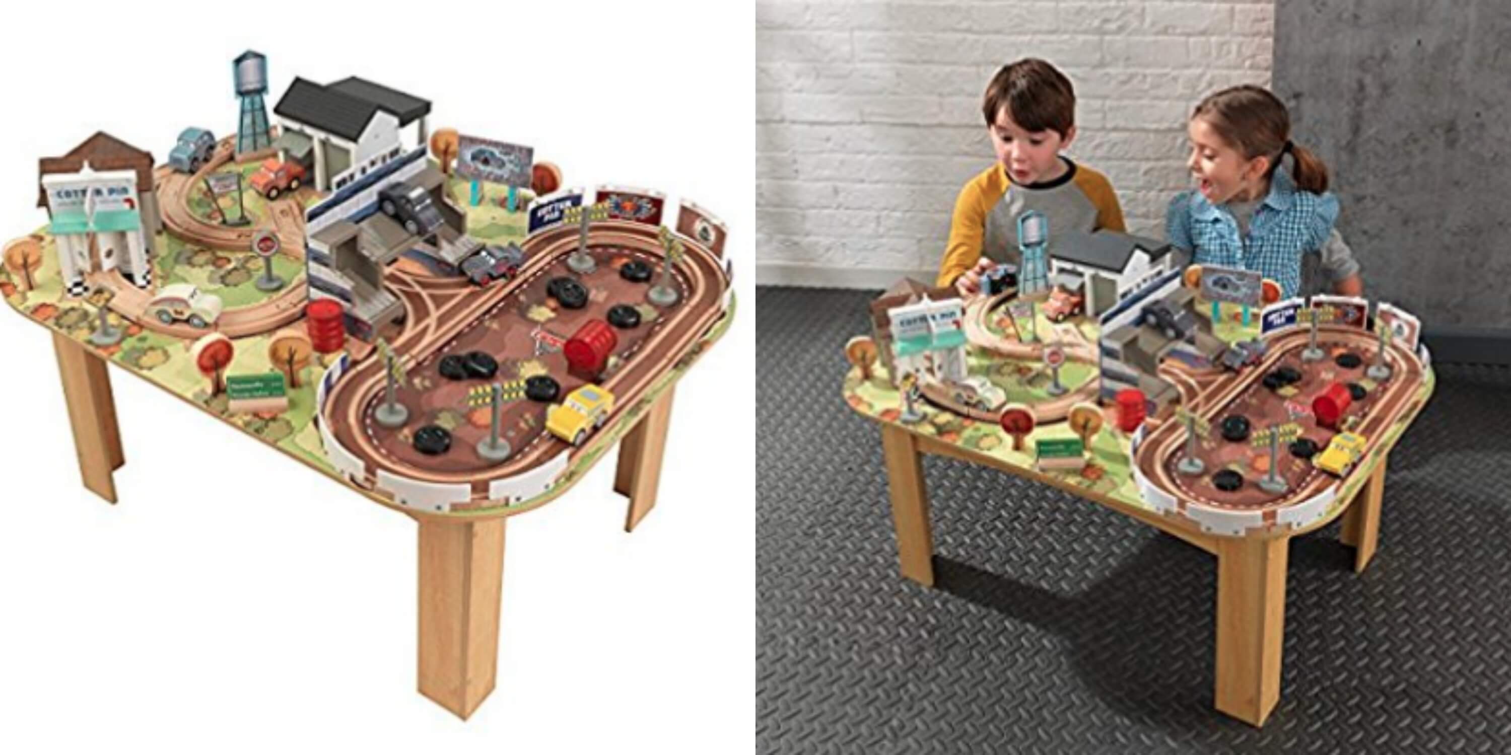 cars 3 wooden table