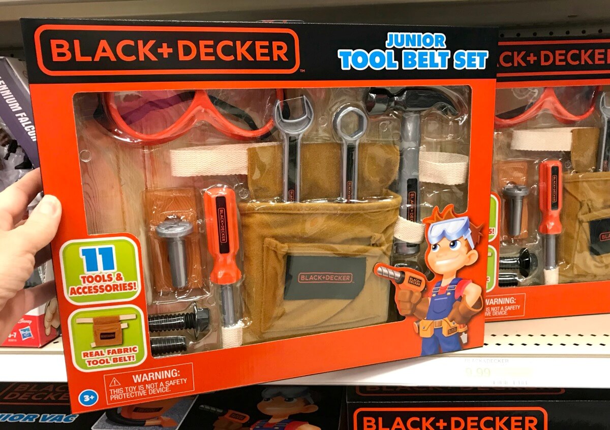 black and decker kids tool belt