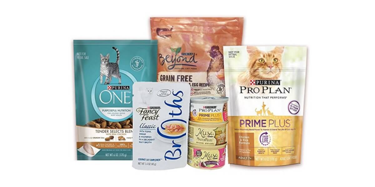 Cat food hotsell sample box