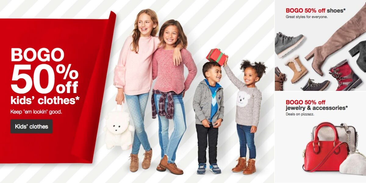 Target BOGO 50% Off All Shoes, Jewelry 