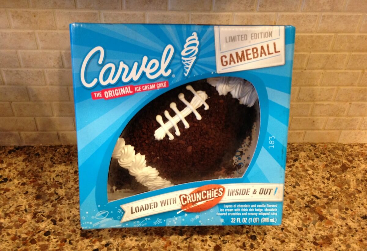 Carvel Game Ball 32oz Ice Cream Cake Just 399 At Shoprite Living Rich With Coupons® 