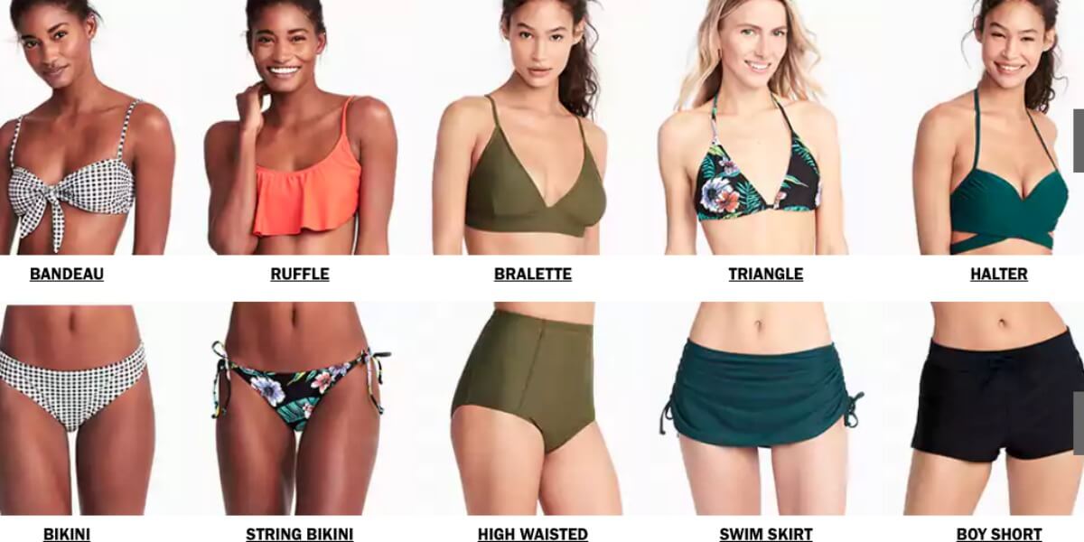 old navy womens bathing suits