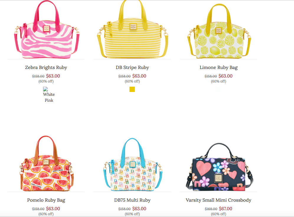 Dooney & Bourke Bags Up to 60 Off + 30 Off 150 Living Rich With