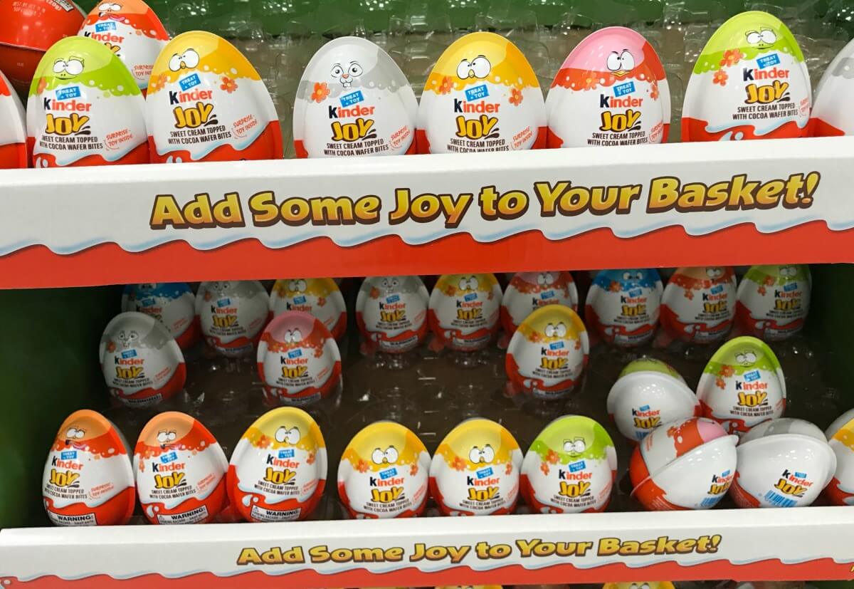kinder joy eggs costco