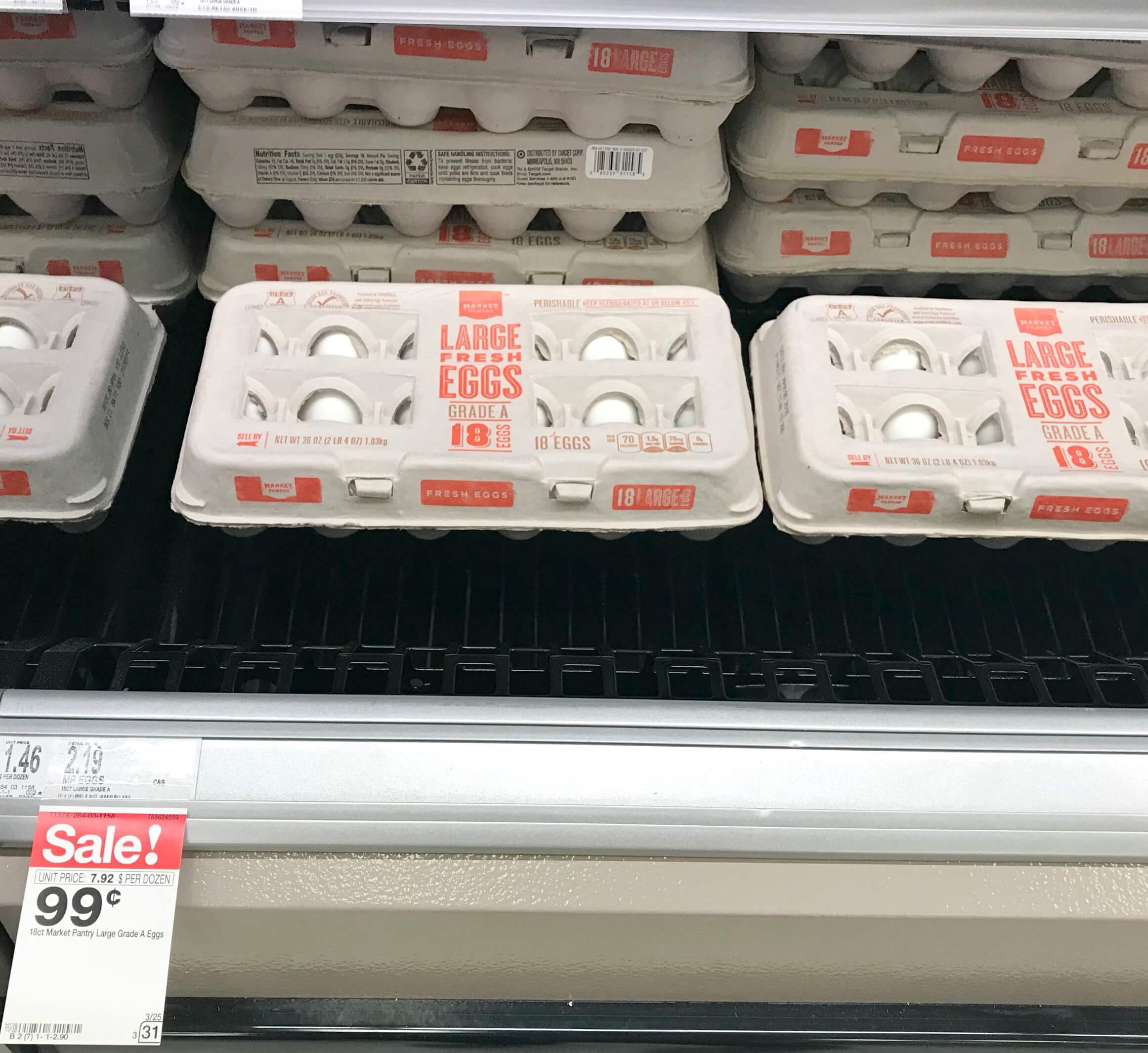 Target Shoppers 18ct Market Pantry Eggs Just 0 99 No Coupons