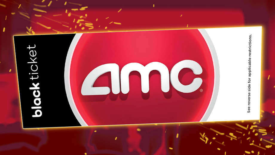 AMC Black Ticket 11 (Any Theater, Any Movie, Any Time) Living Rich