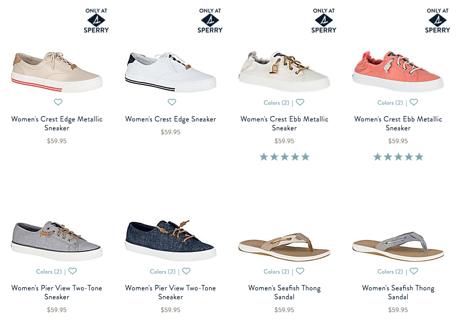 Sperry coupon best sale 2018