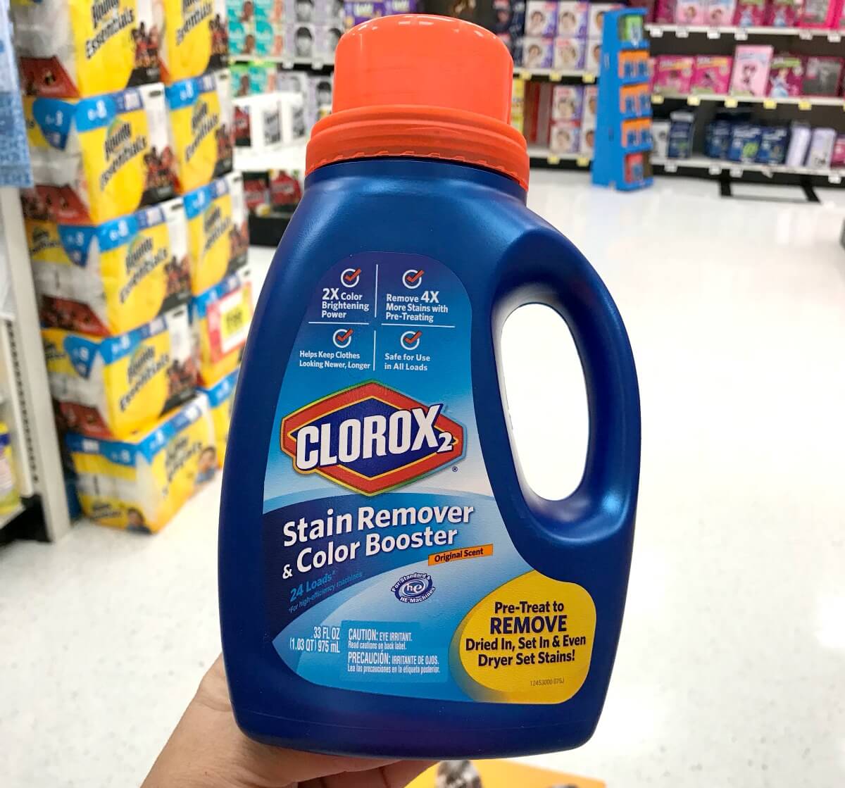Clorox 2 Original Stain Remover & Color Booster Liquid Laundry