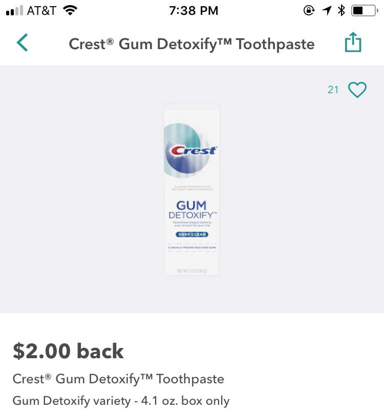 coupons for crest gum detoxify