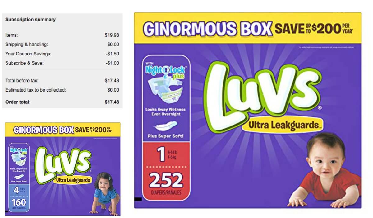 luvs coupons 2018
