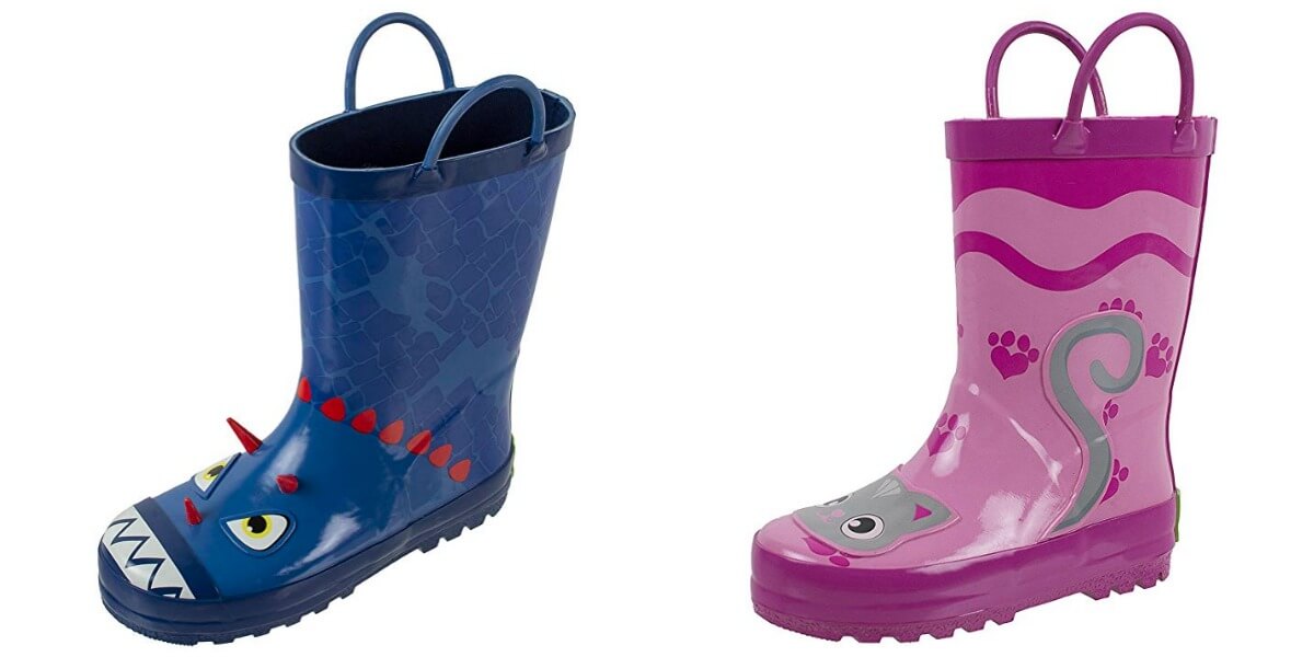 rainbow daze rain boots