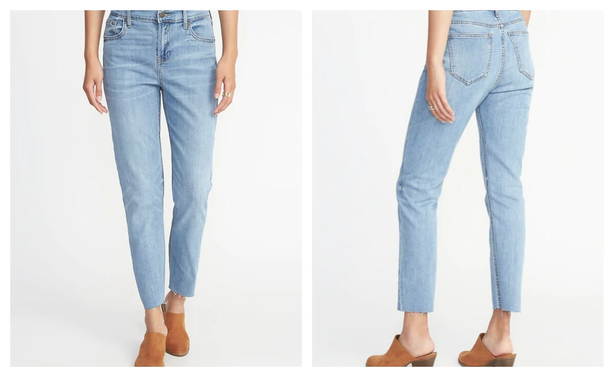 old navy the power jean aka the perfect straight ankle