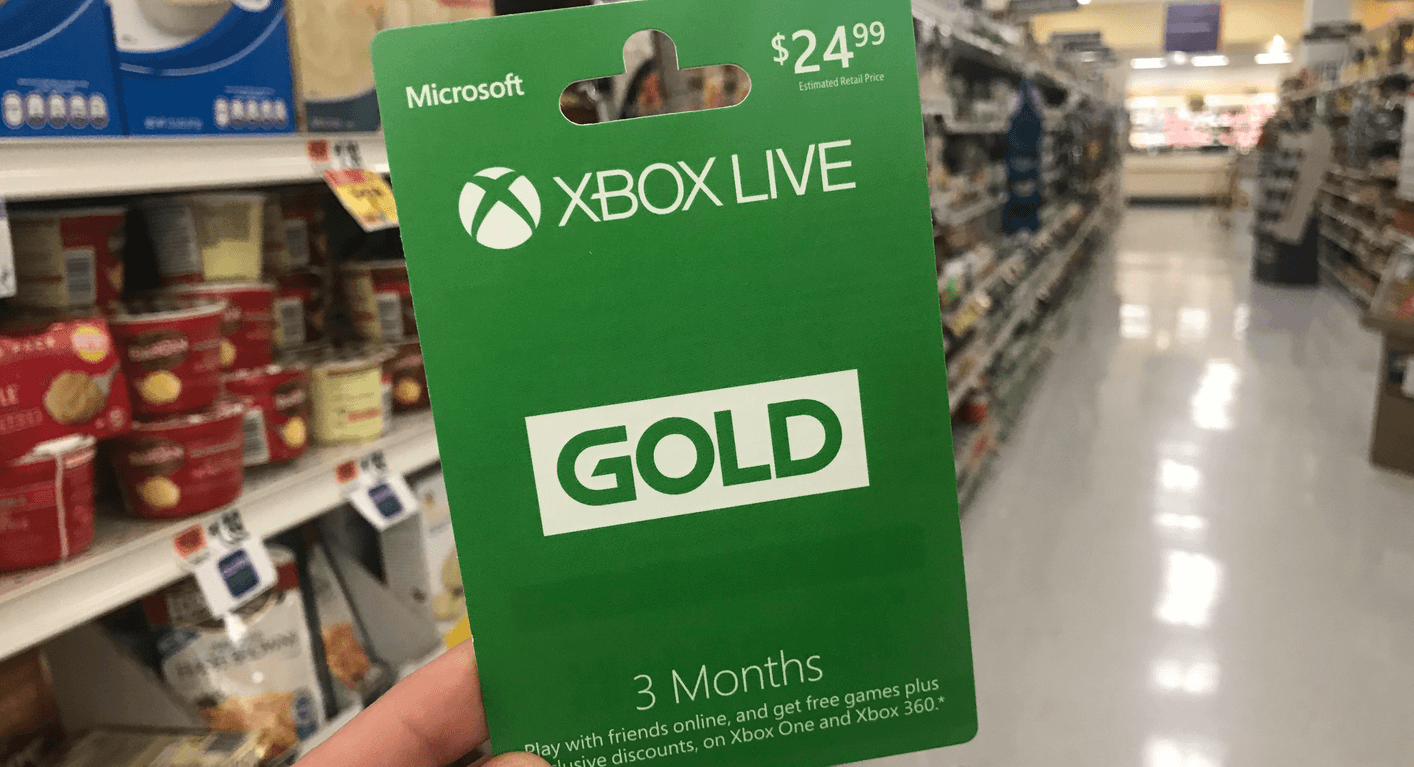 xbox one store card
