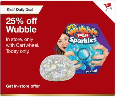 cartwheel toy of the day 2018