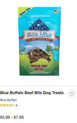 blue dog treats coupon