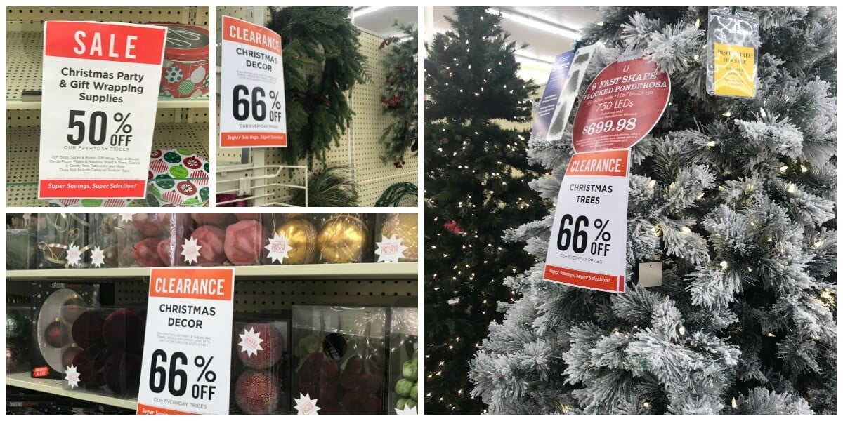 christmas tree sale clearance