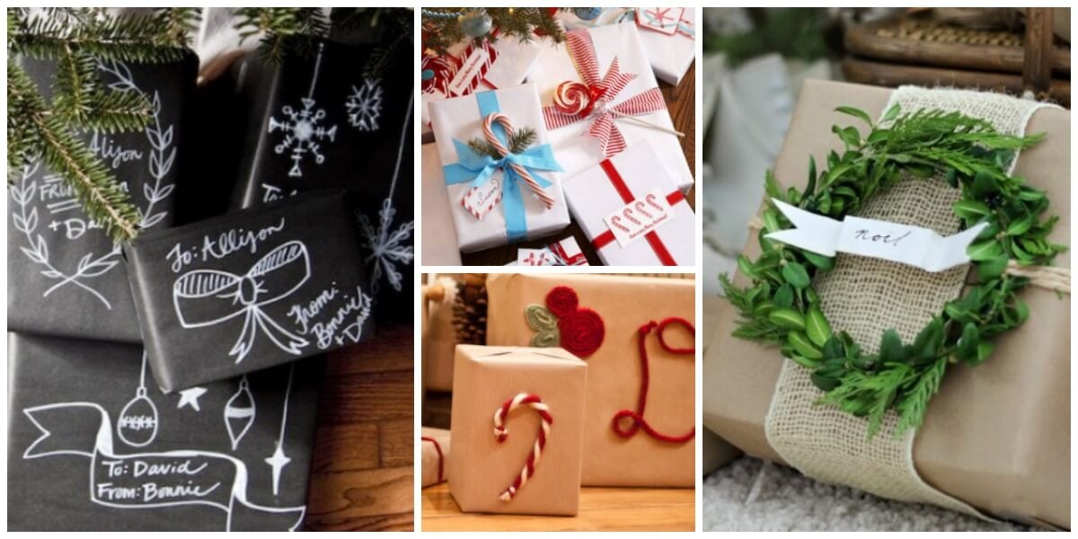 21 DIY Gift Wrap Ideas