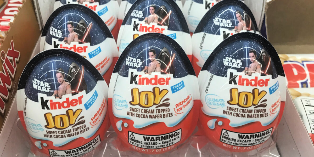 kinder surprise eggs walmart