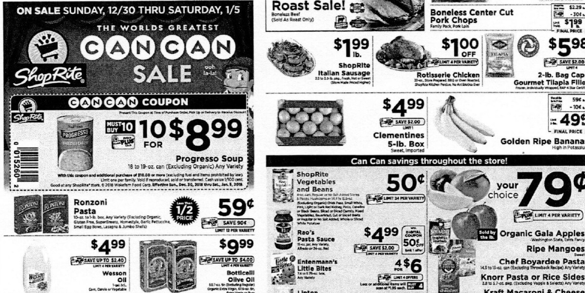 ShopRite Ad Week 12/30/18