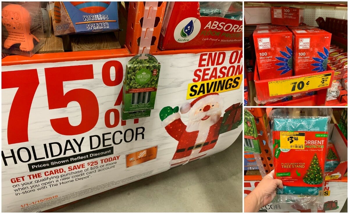 75% off Christmas Clearance at Home Depot  Living Rich With Coupons®